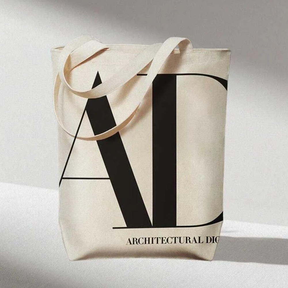 ✨AD Architectural Digest✨Canvas Tote Bag